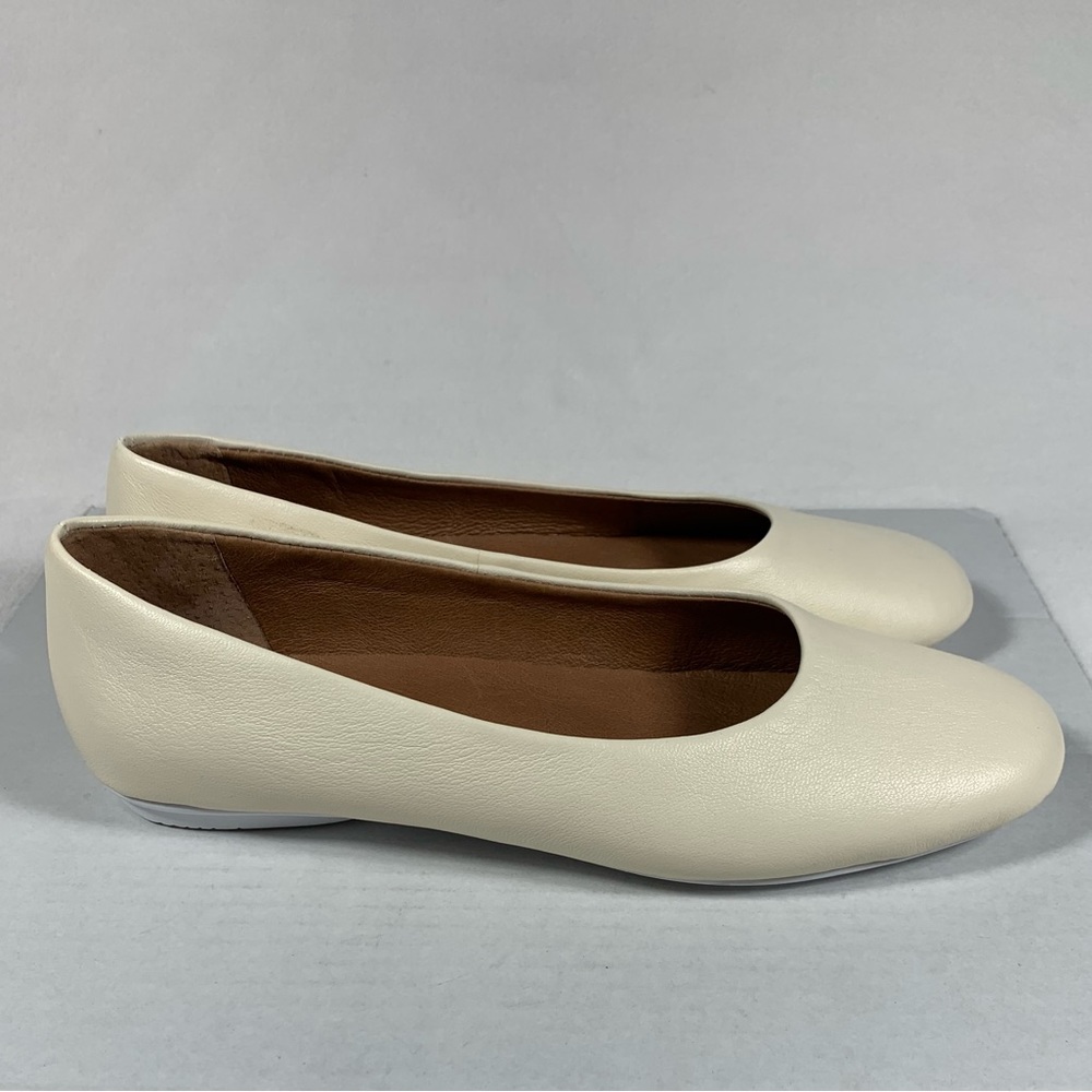 gentle souls Cream Ballet Flats